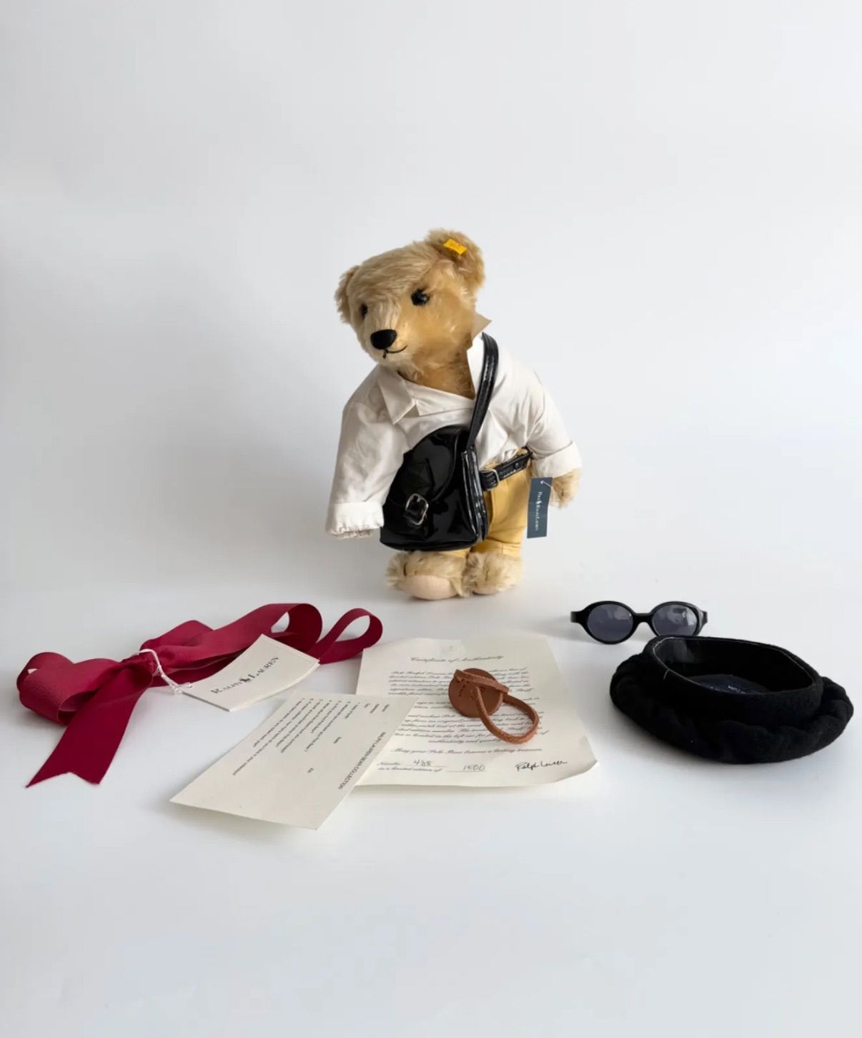 シュタイフ　steiff ラルフローレン　レイシーベア　1996年 シュタイフ steiff ラルフローレン レイシーベア 1996年