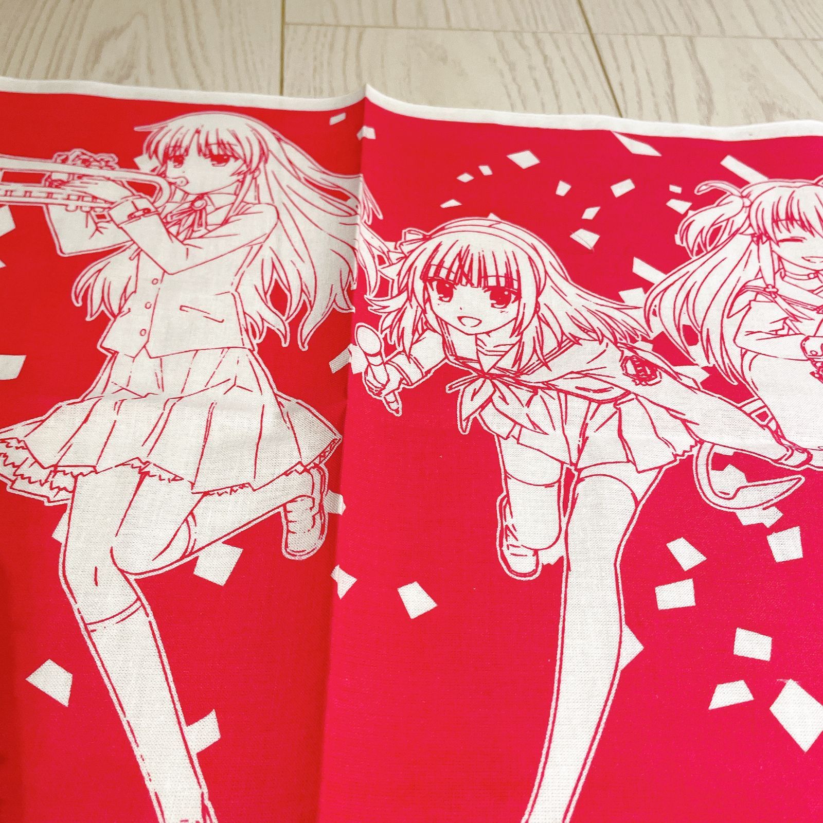 未開封】Angel Beats!（立華かなで・ゆり）手ぬぐい／イベント限定配布