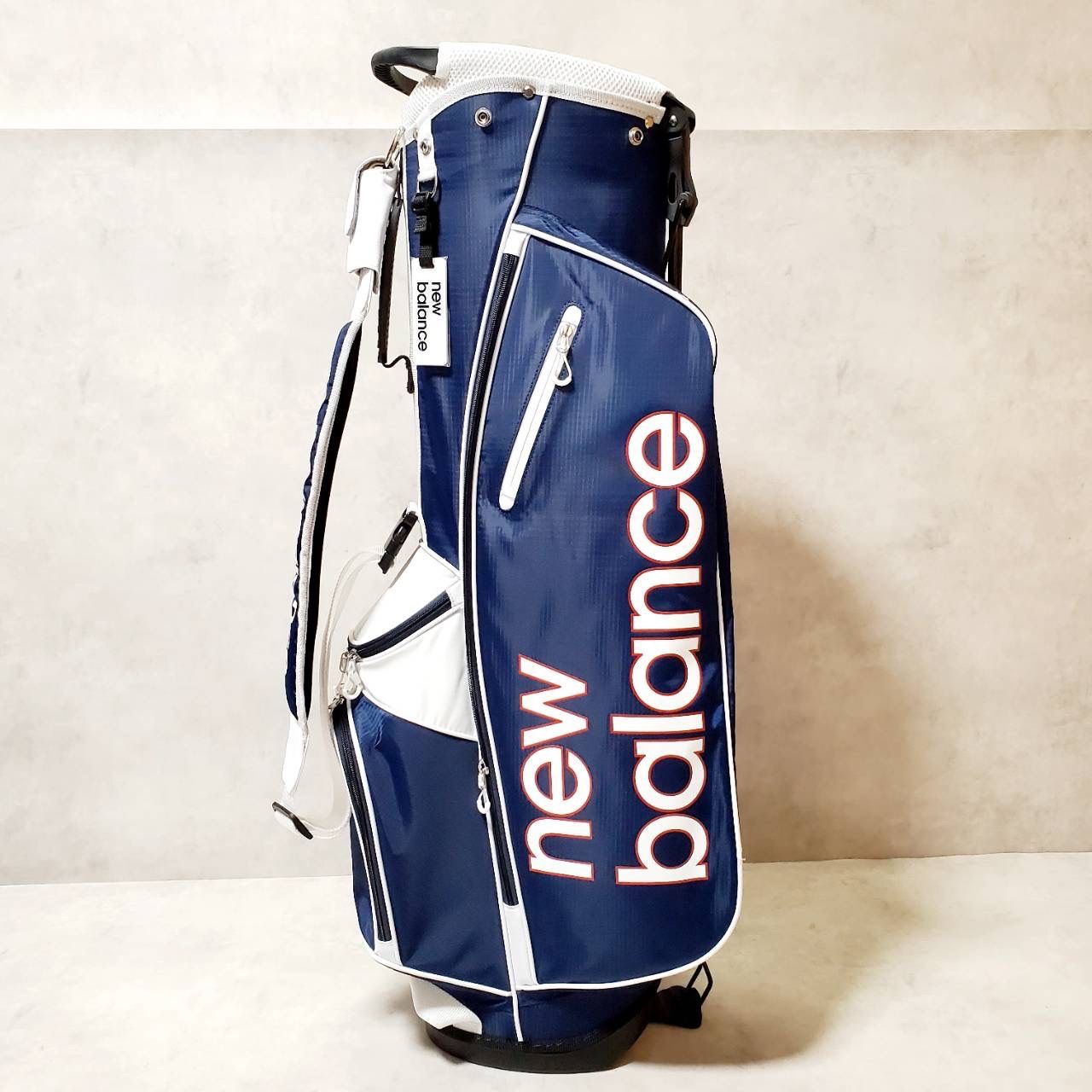 良品】ニューバランス newbalance キャディバッグ 7.5型 スタンド式