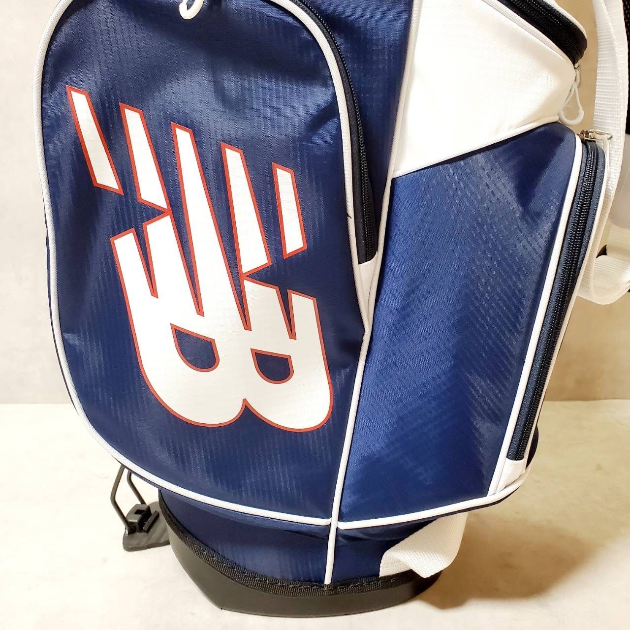 良品】ニューバランス newbalance キャディバッグ 7.5型 スタンド式