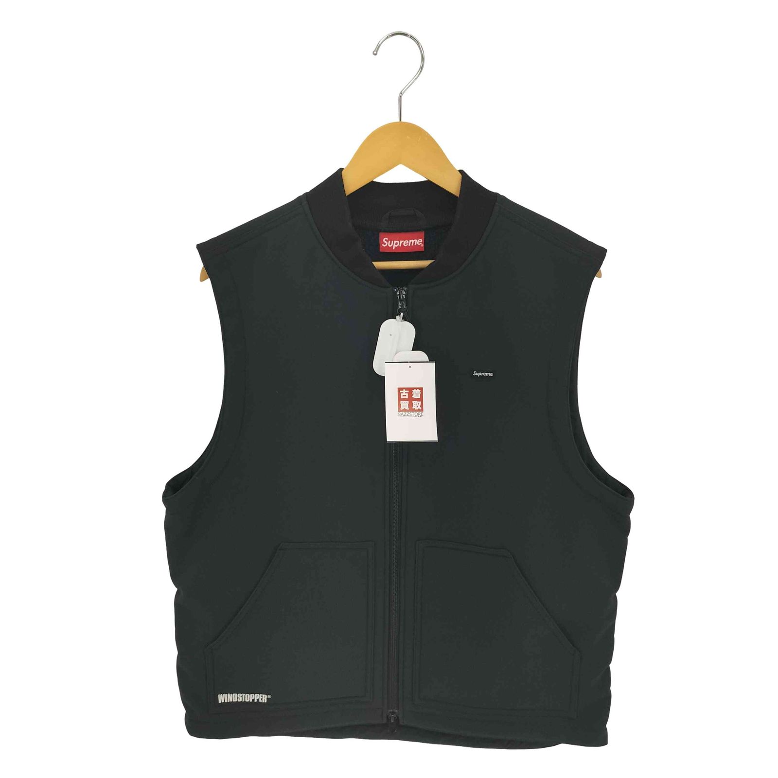 シュプリーム Supreme WINDSTOPPER Work Vest 裏地フリース ウィンド 