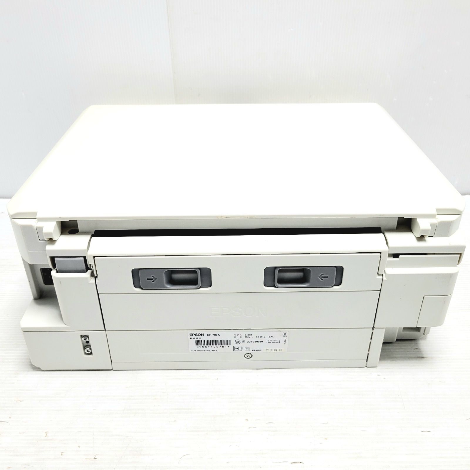 美品】EPSON プリンター EP-708A - メルカリ