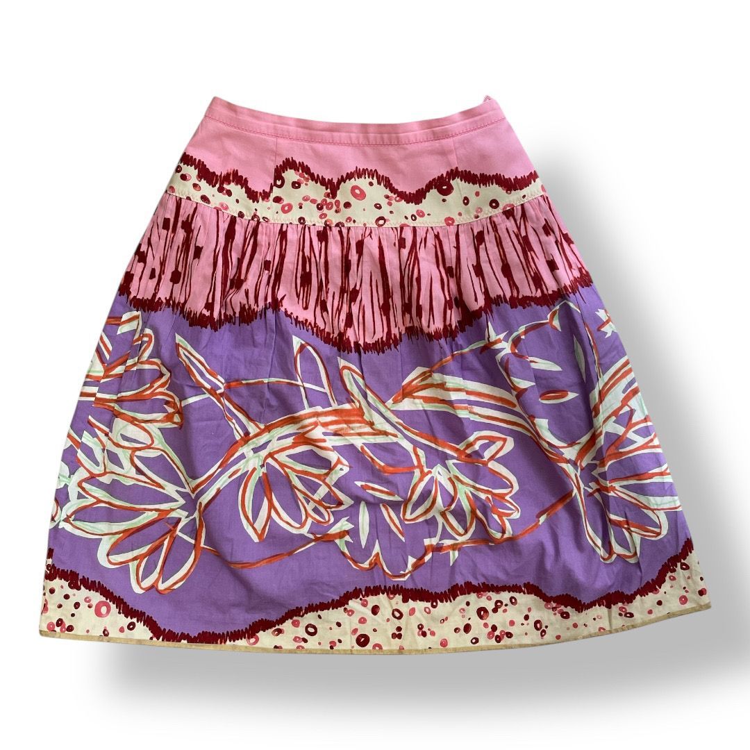 yuki torii(ユキ トリイ) フローラル柄 スカート マルチカラー色 40