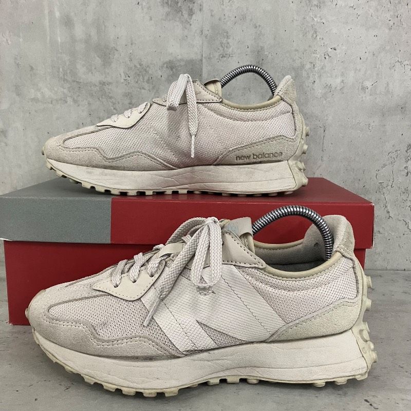 New Balance MS327SJ 327 スニーカー 24cm ニューバランス ベージュ