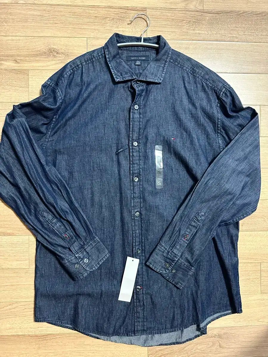 トミーヒルフィガー Indigo シャツ XL 新品