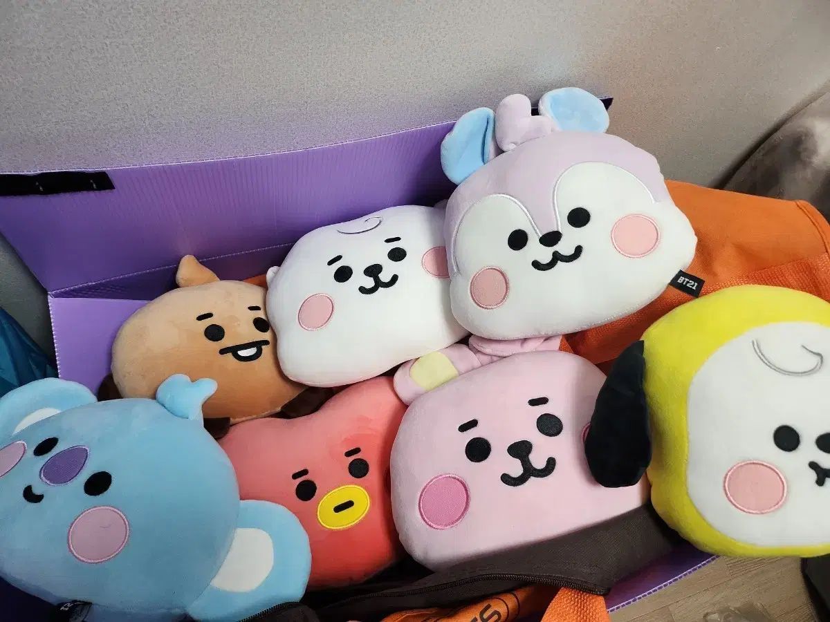 BT21 キャラクター ぬいぐるみ セット