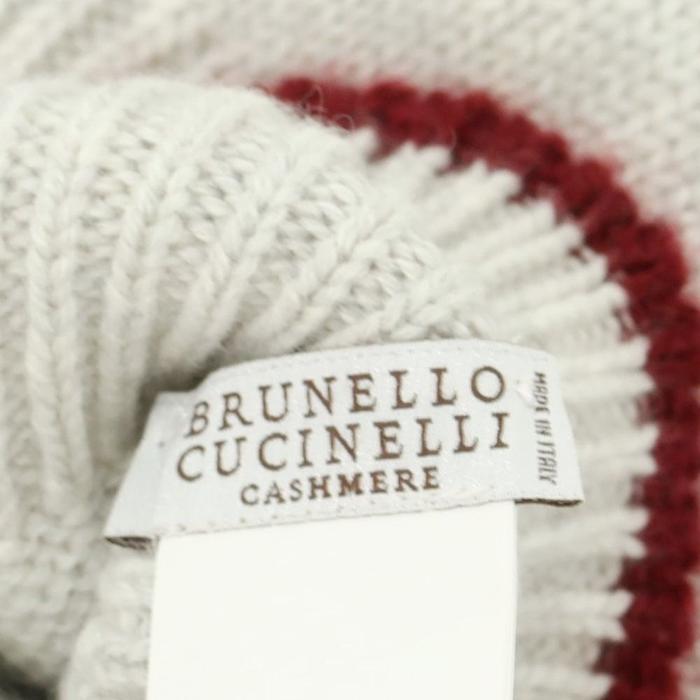【未使用】ブルネロクチネリ カシミア　手袋 新品】ブルネロクチネリ Brunello Cucinelli カシミヤ 手袋 ニット