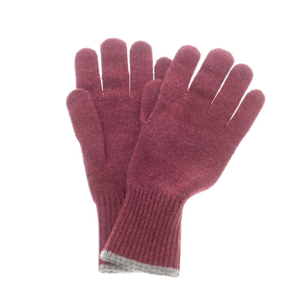 【未使用】ブルネロクチネリ カシミア　手袋 新品】ブルネロクチネリ Brunello Cucinelli カシミヤ 手袋 ニット