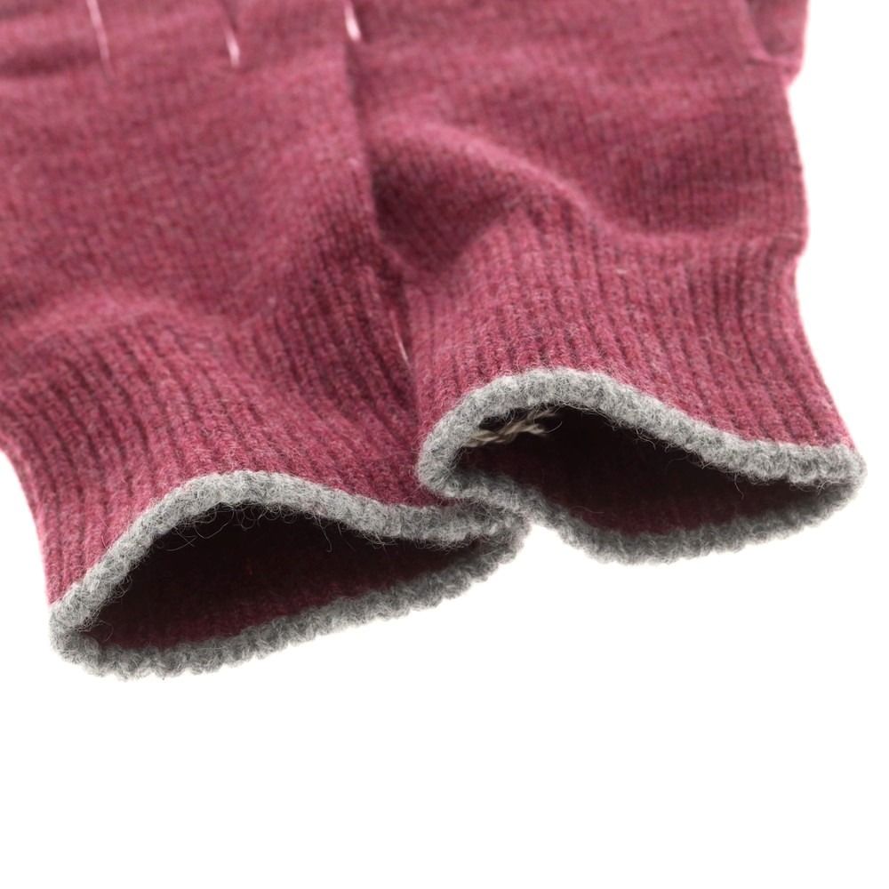 【未使用】ブルネロクチネリ カシミア　手袋 新品】ブルネロクチネリ Brunello Cucinelli カシミヤ 手袋 ニット