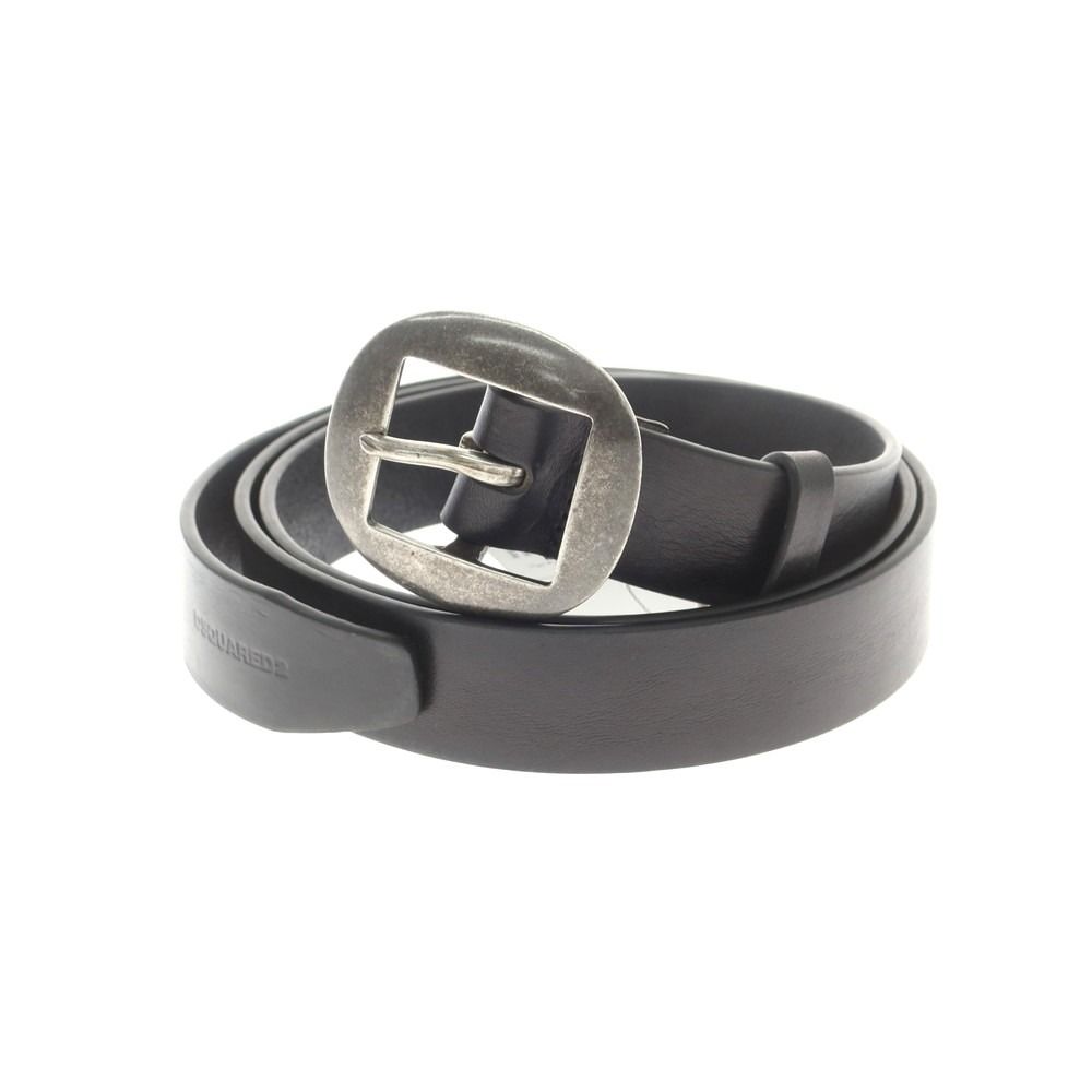 DSQUARED2/ヤシの木/イタリア製/レザーベルト/114cm/ブラック DSQUARED2/ヤシの木/イタリア製/レザーベルト/114cm/ブラック