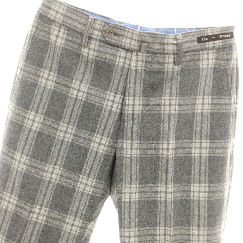 ピーティーゼロウーノ PT01 ウール カジュアルスラックスパンツ 最高