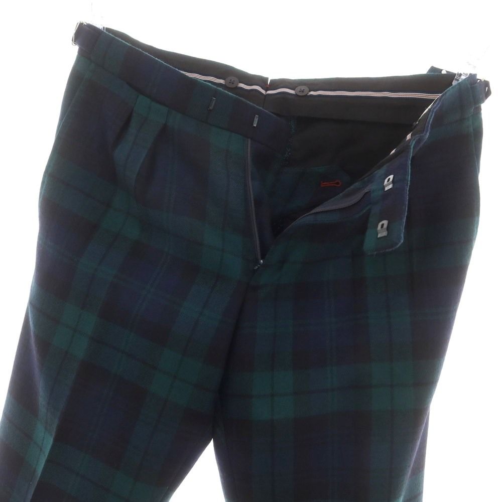 ベルナール ザンス BERNARD ZINS ウール チェック 高品質 ドレス