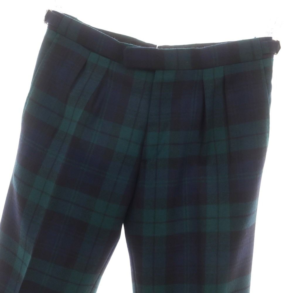 ベルナール ザンス BERNARD ZINS ウール チェック 高品質 ドレス