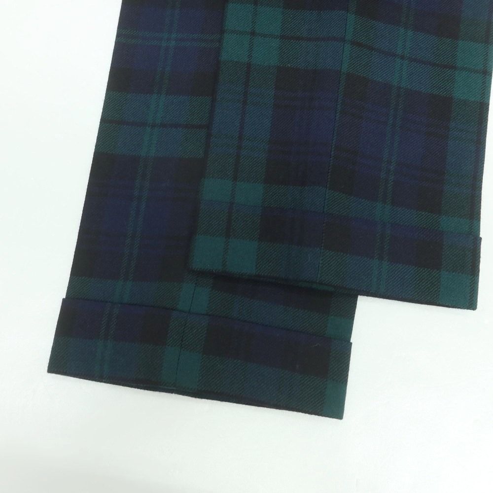 ベルナール ザンス BERNARD ZINS ウール チェック 高品質 ドレス