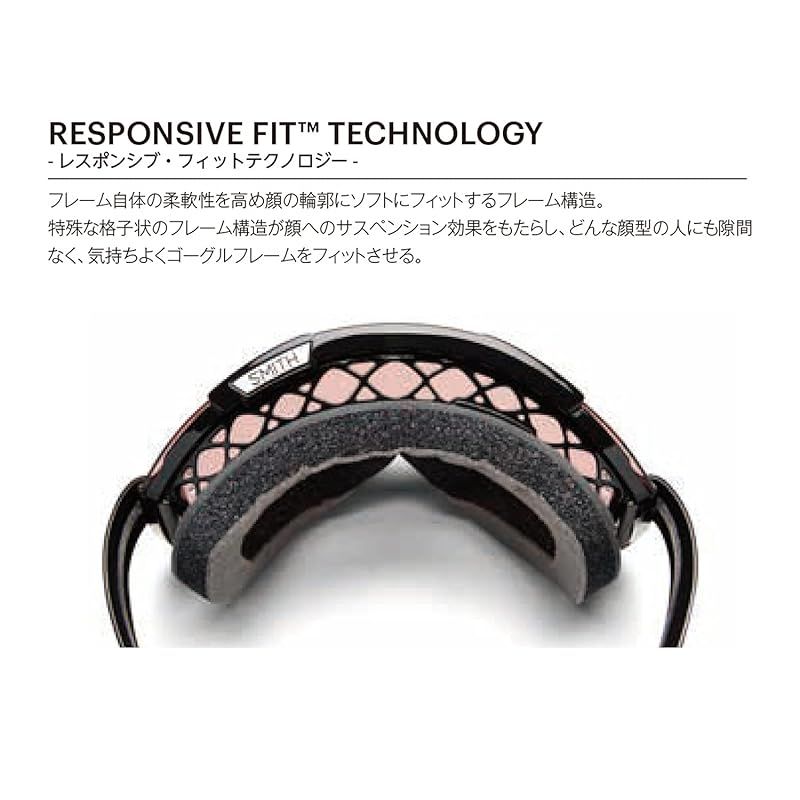 SMITH スミス Frontier フロンティア Black ブラック スミスゴーグル