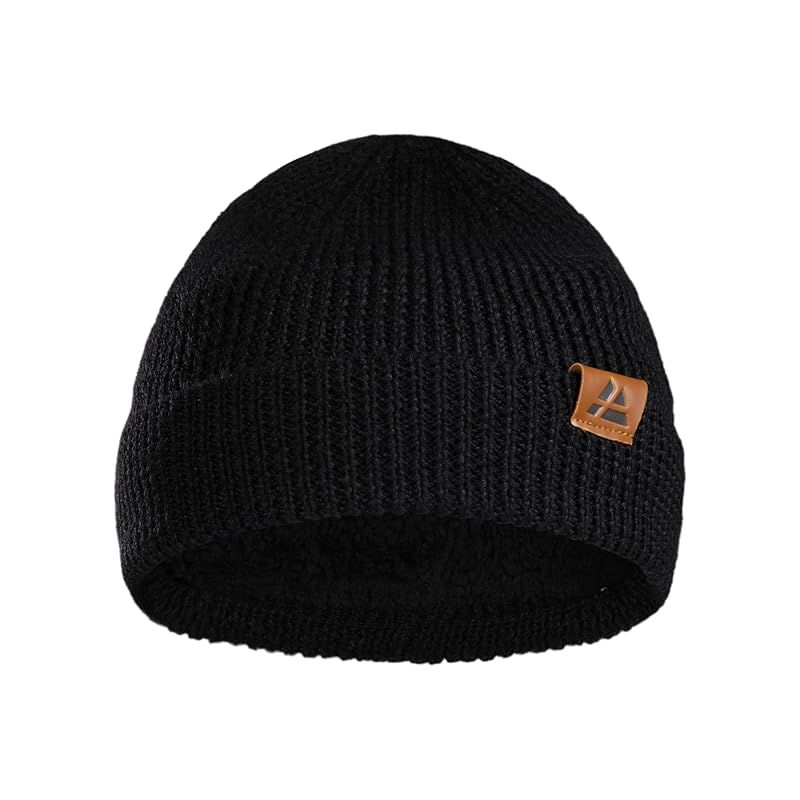 DANISH ENDURANCE] メリノウール ニット帽 フリース裏地 メンズ