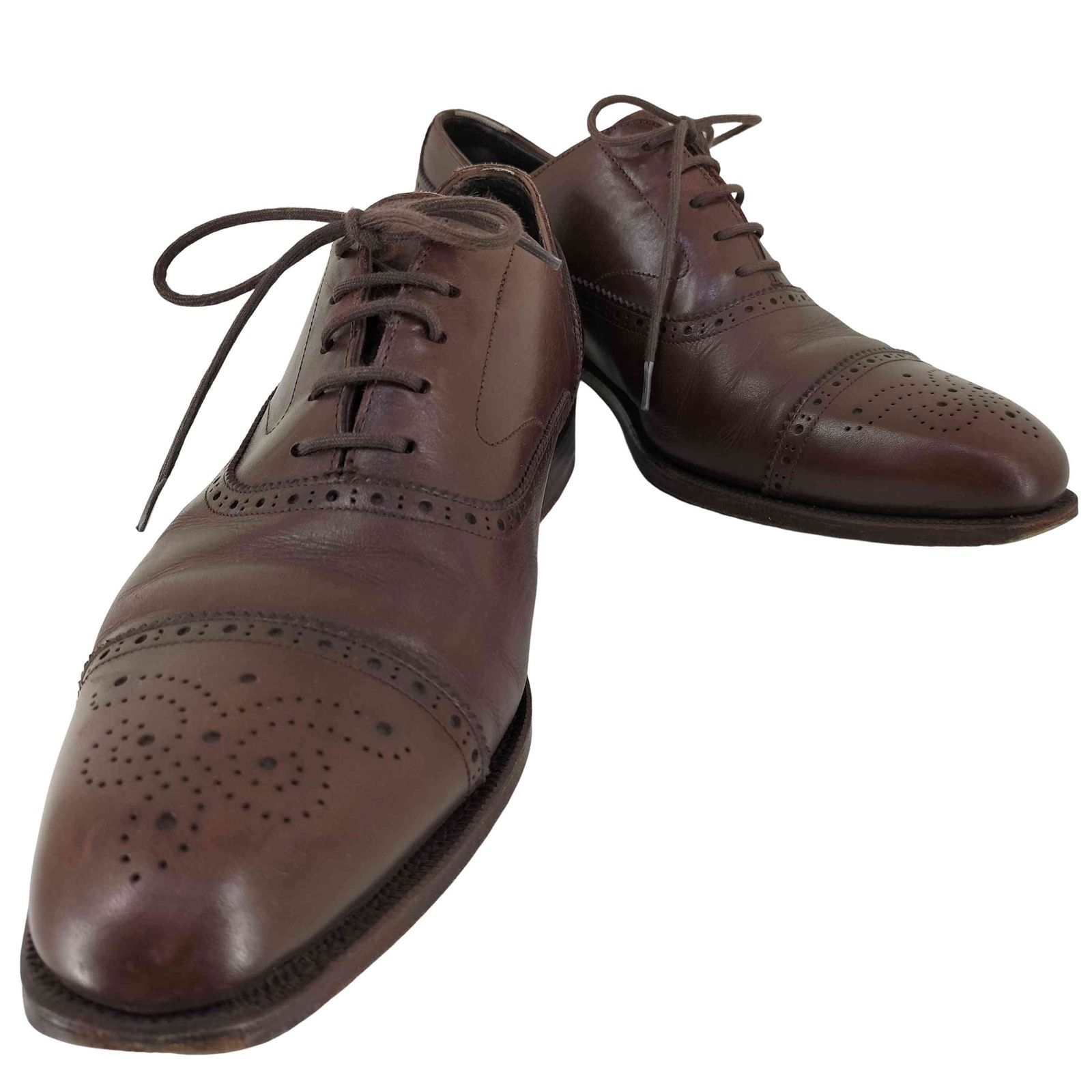 EDIFICE(エディフィス) セミブローグ レザーシューズ メンズ 表記無 【中古】【ブランド古着バズストア】 エディフィス EDIFICE セミブローグ レザーシューズ メンズ 表記無