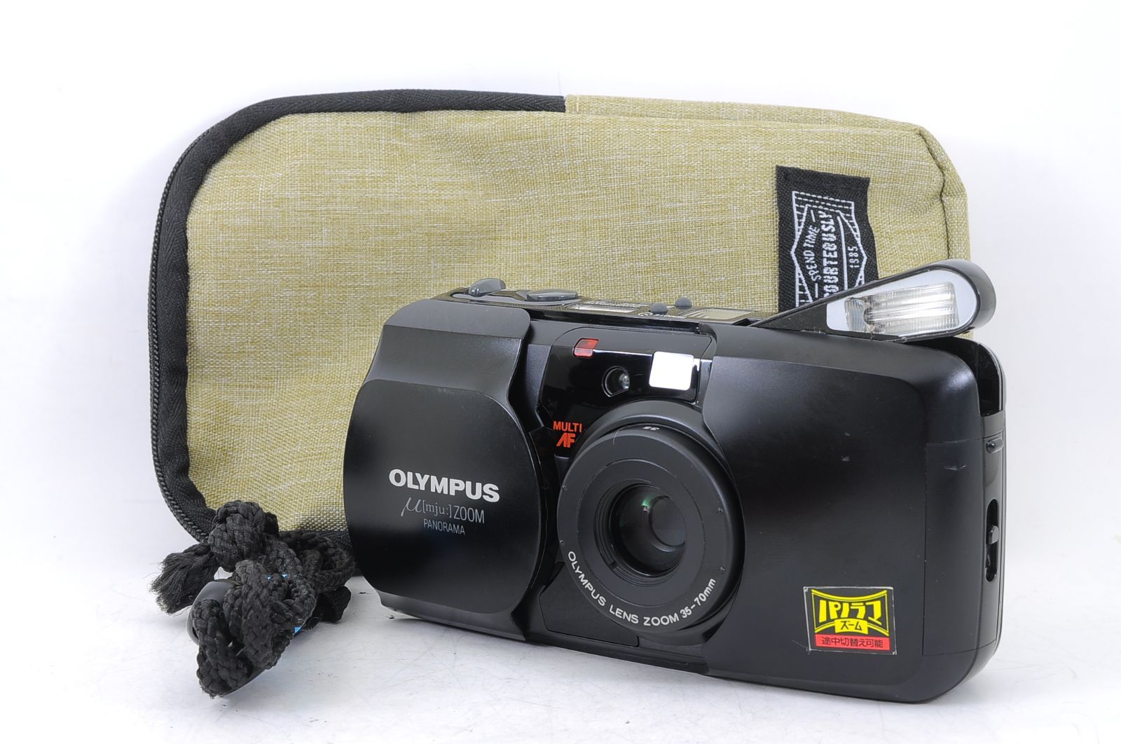 Olympus μ［ミュー］Zoom Panorama 動作品 コンパクトフィルムカメラ