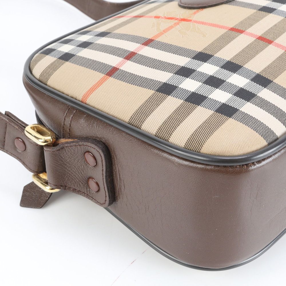 バーバリー　ショルダーバッグ　ノバチェック　メンズ　レディース　【極美品】 BURBERRY バーバリー ショルダーバッグ メンズ レディース