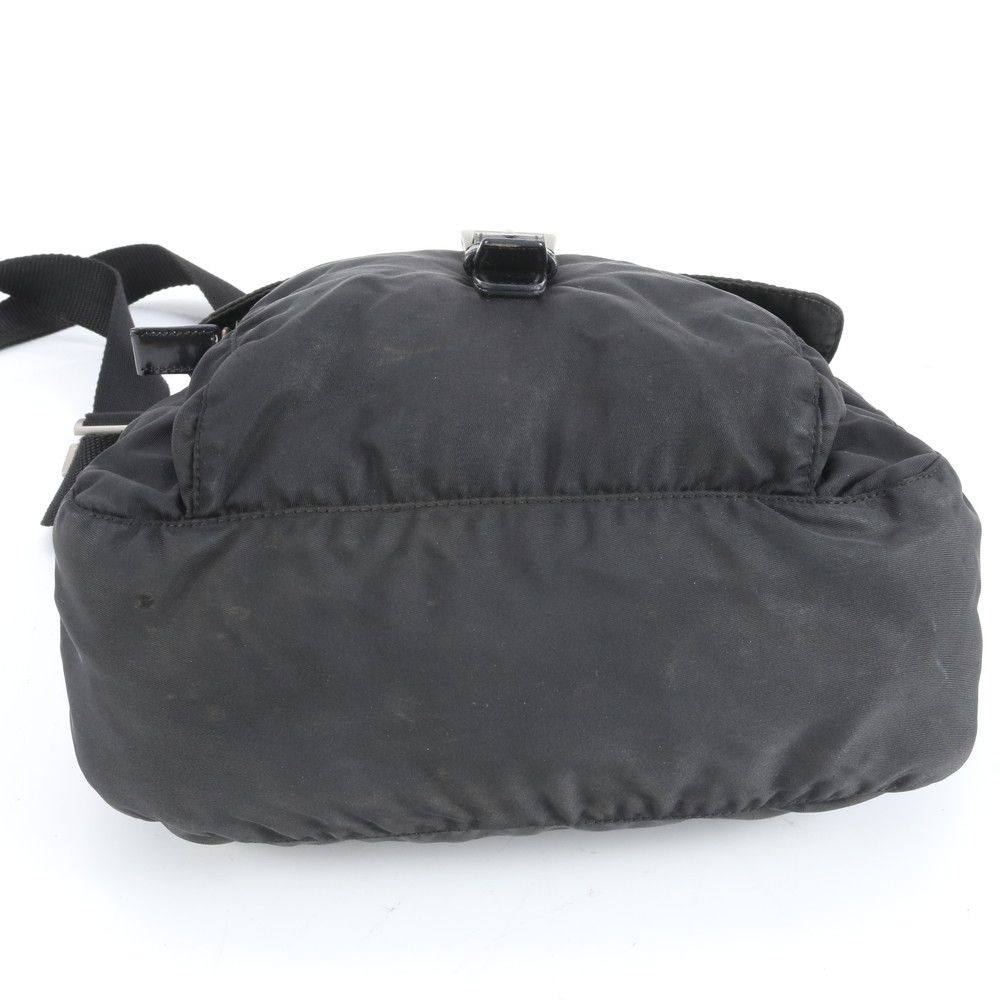 極美品 プラダ テスート ナイロン レザー ショルダーバッグ 斜め掛け