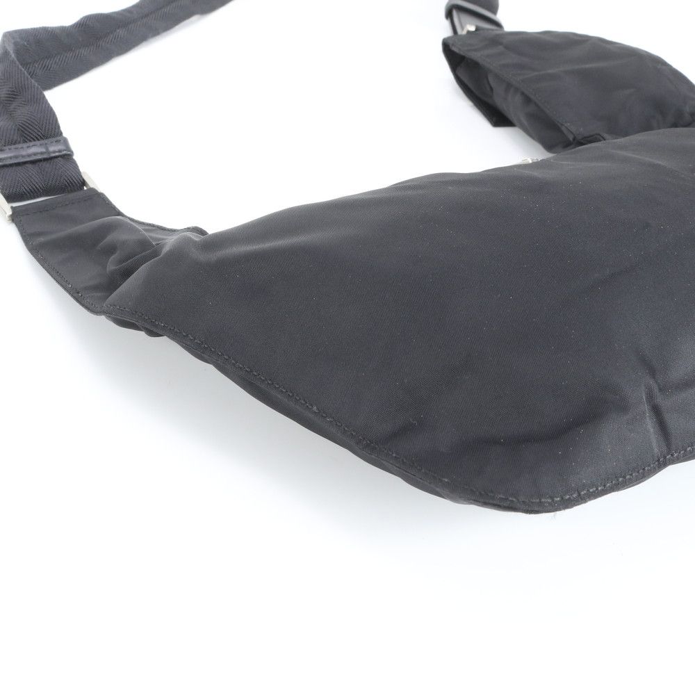 美品 プラダ テスート ナイロン 三角ロゴ レザー ショルダーバッグ