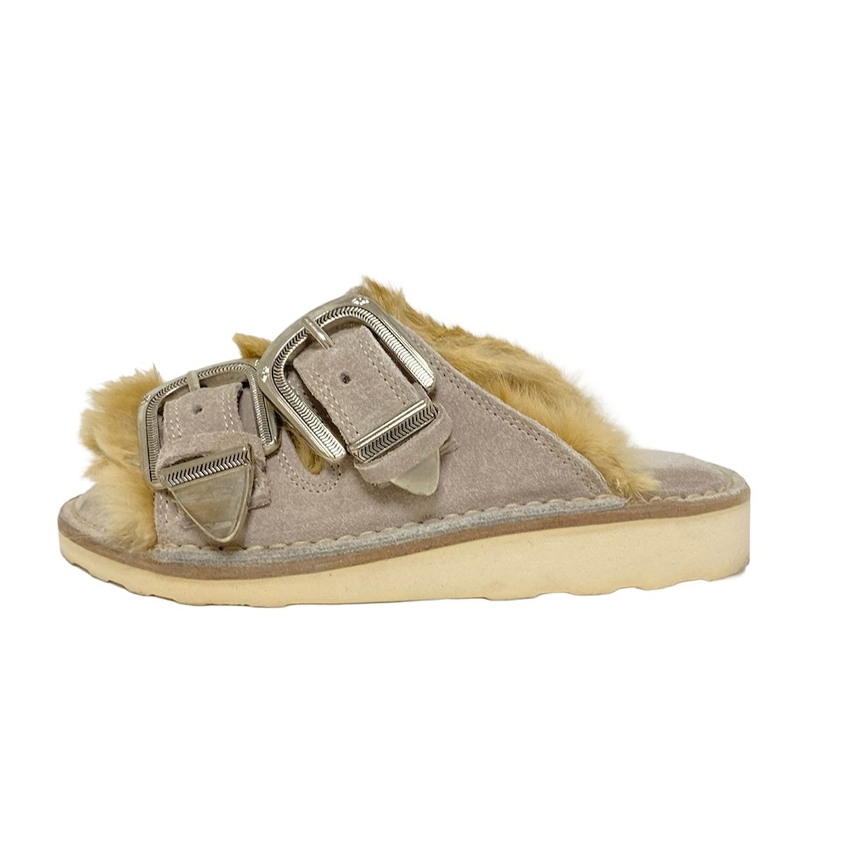 CAMINANDO(カミナンド) サンダル 5 レディース - グレー×ベージュ