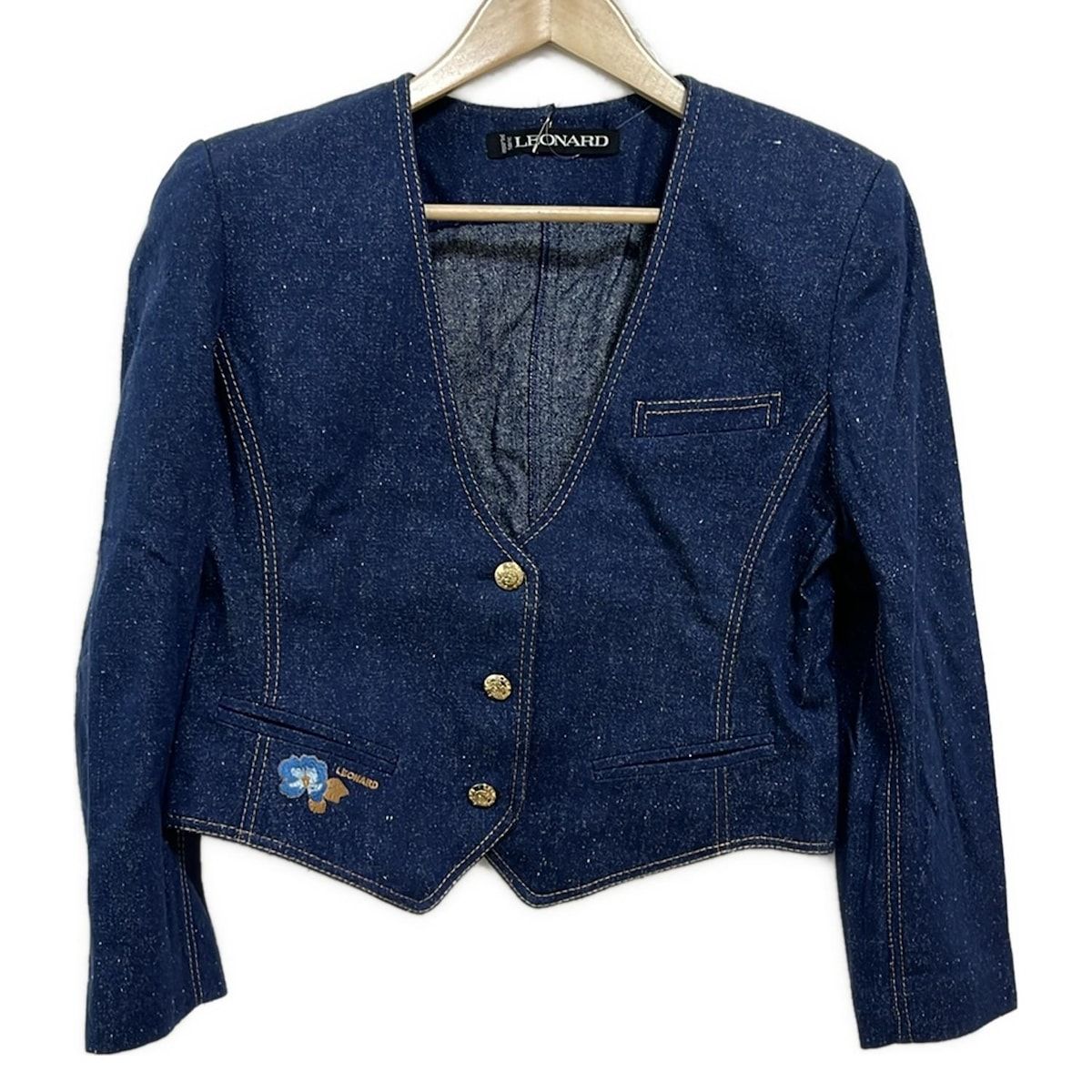 LEONARD(レオナール) ジャケット サイズ9AR S レディース美品