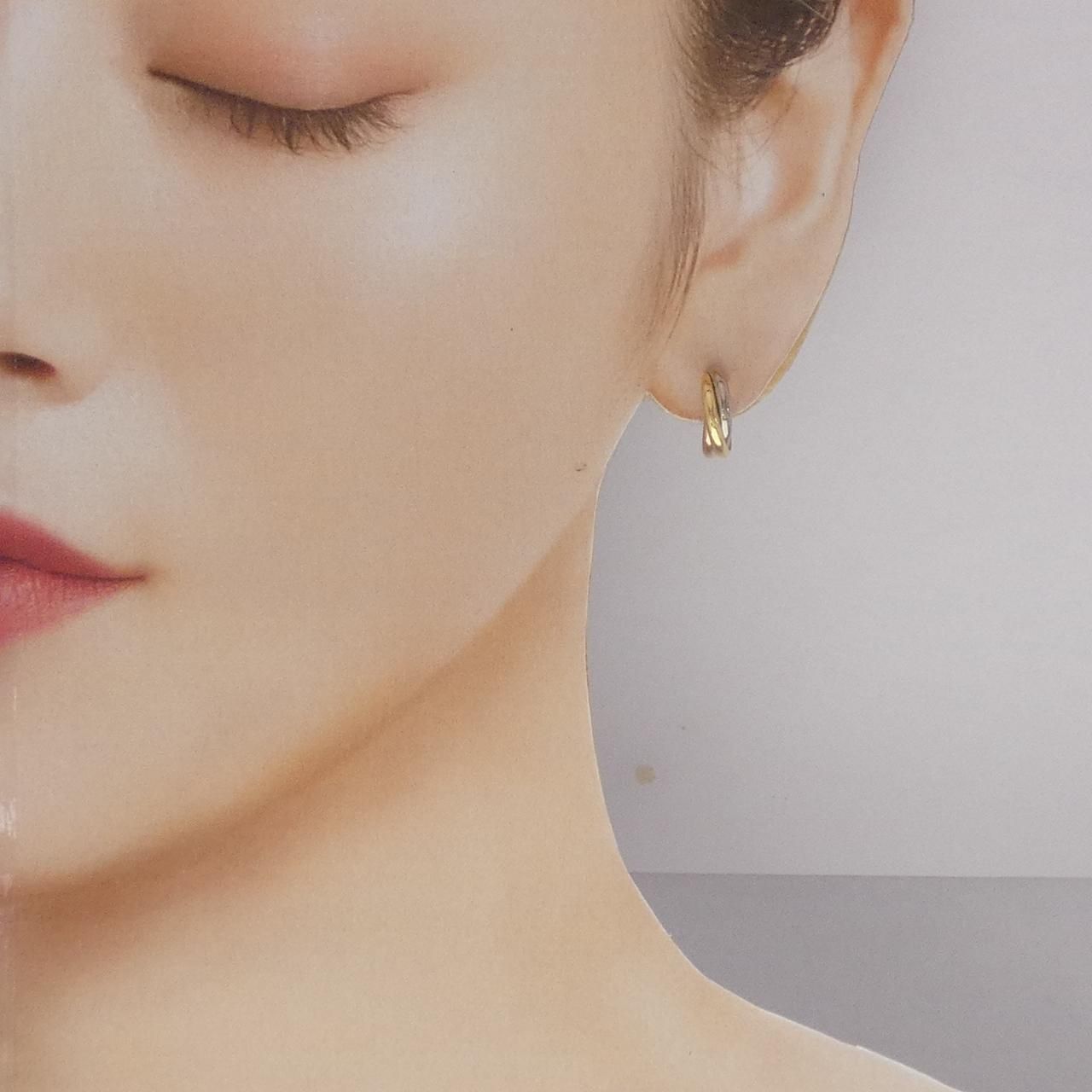 カルティエ トリニティ スモール ピアス カルティエ トリニティ