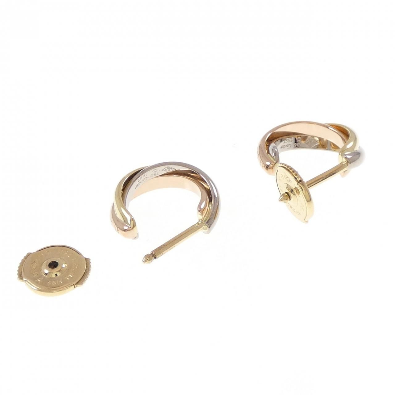 カルティエ トリニティ スモール ピアス Cartier ミニ トリニティ