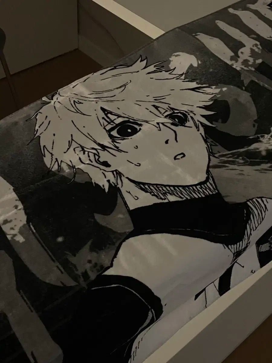 ブルーロック 凪 誠士郎 割引 原画展 タオル 出品 ブルーロック ブルー