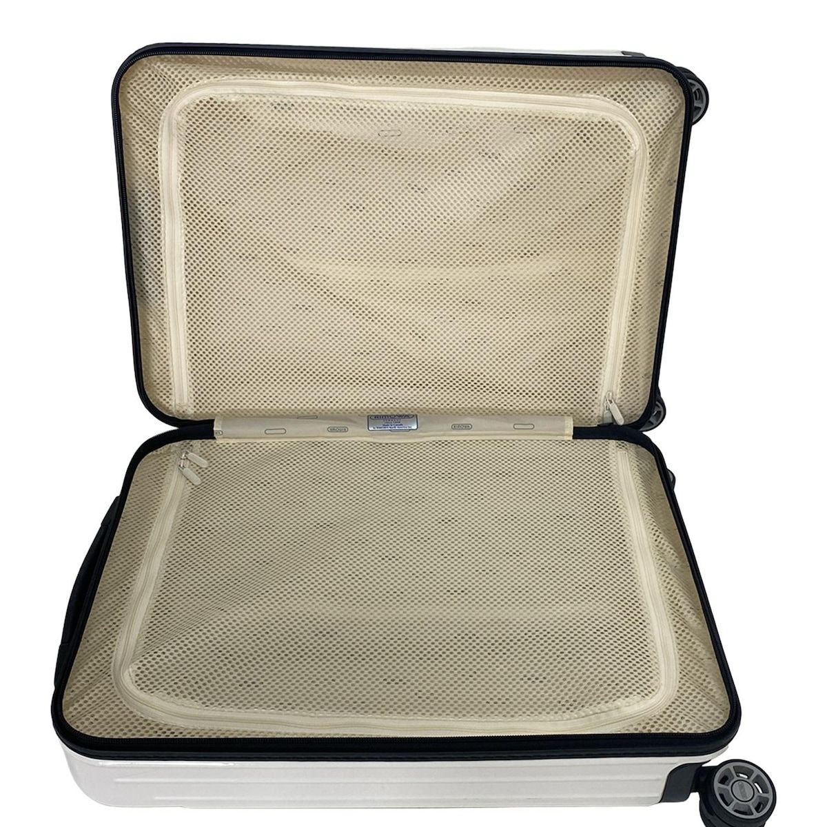 RIMOWA(リモワ) キャリーバッグ サルサエアー 白×黒 TSAロックナンバー