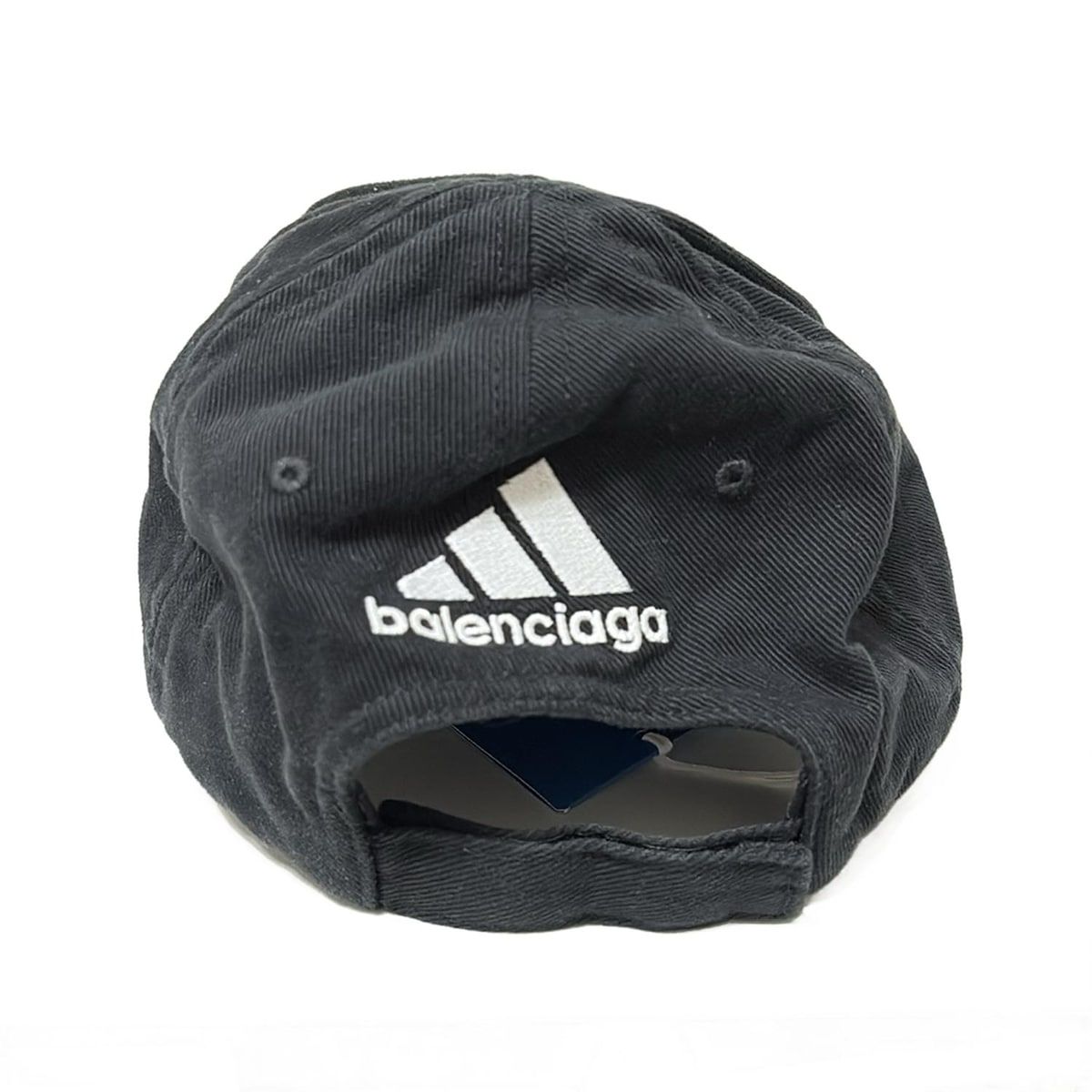 BALENCIAGA(バレンシアガ) キャップ 57新品同様 - 712160 黒×白