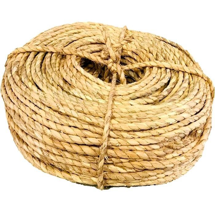 【村の鍛冶屋】国産 稲わら縄（荒縄）2.0分縄 3.5kg 長さ約180〜190m 109501