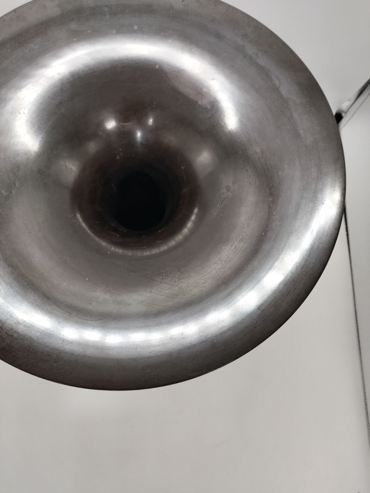 花器 唐銅製 焦げ茶色 花台 窯 工房 池坊 フラワーベース 水盤 華道具