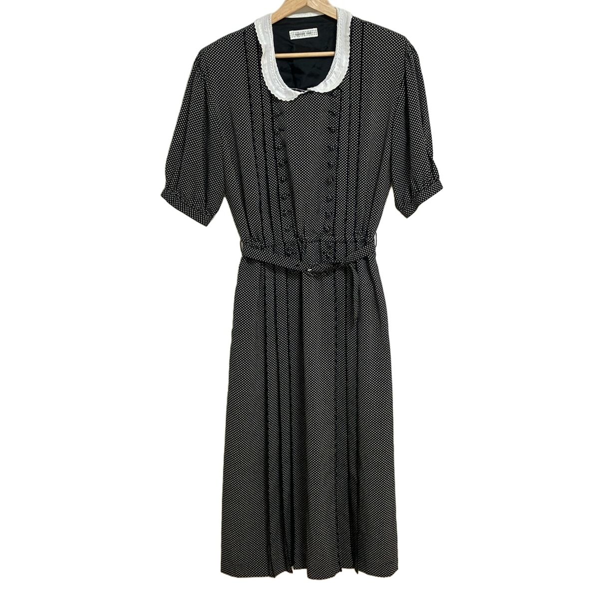 KANEKO ISAO(カネコイサオ) ワンピース レディース - 黒×白 半袖