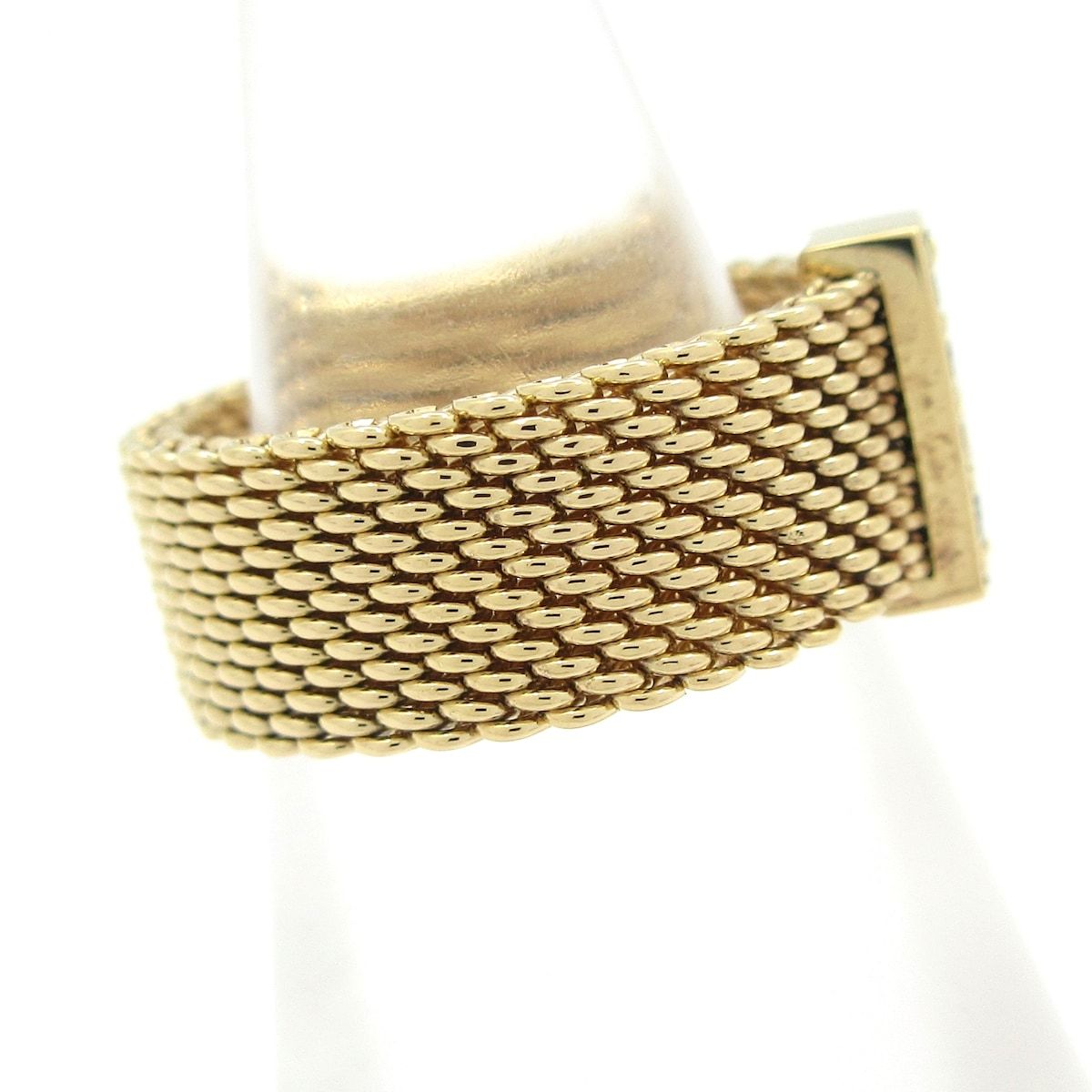 TIFFANY&Co.(ティファニー) リング美品 サマセット K18YG×ダイヤモンド