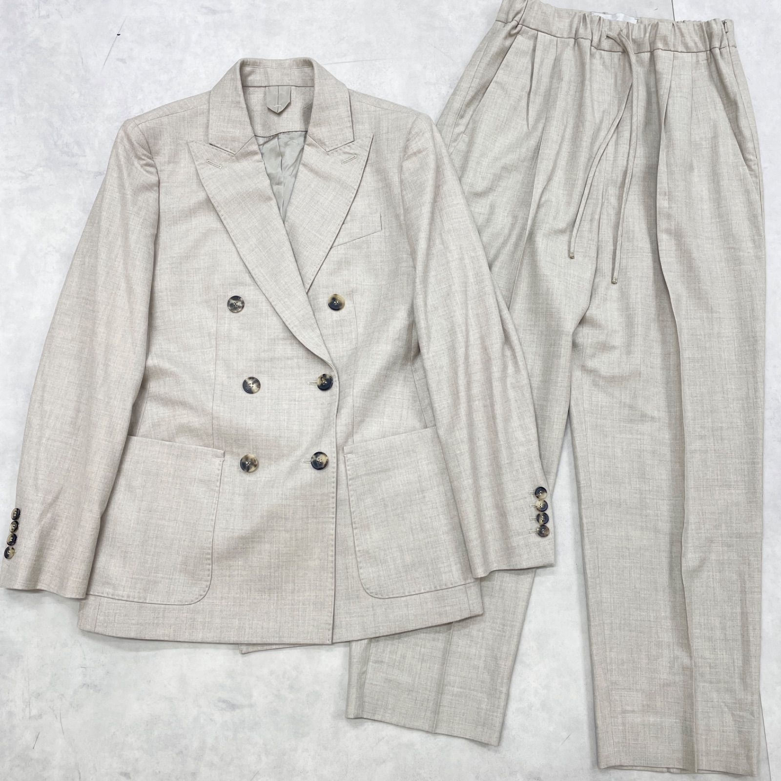 MaxMara マックスマーラ セットアップ スーツ ダブル テーラード