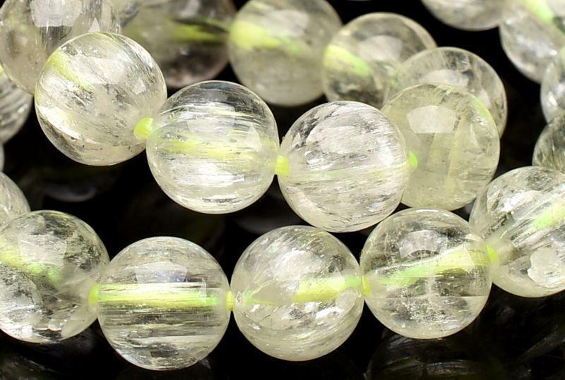 1点物】AAA透明◇キャッツアイ効果 クンツァイト(ヒデナイト) 7mm