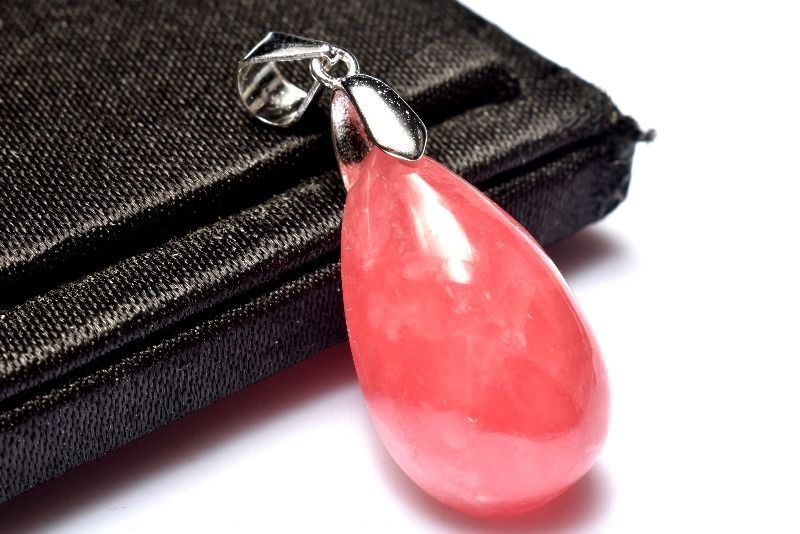 1点物】AAA+☆アルゼンチン産 シルバー925 インカローズ 20x12mm