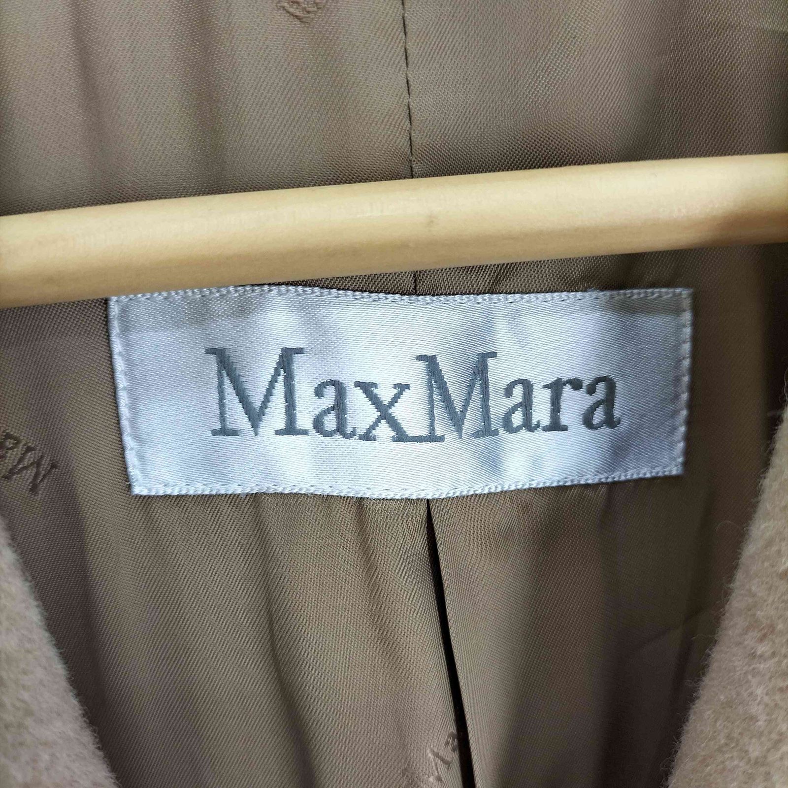 インディヴィ ショートコート ハミルトンラムズウール グリーン セール