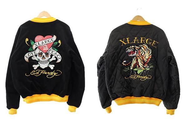 エクストララージ X-LARGE ×Ed Hardy エドハーディー 24AW REVERSIBLE