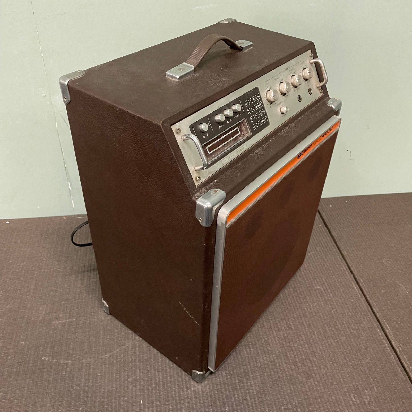 ♭ Clarion クラリオン カラオケ8 ML-4010A VOCAL AMPLIFIER 通電のみ