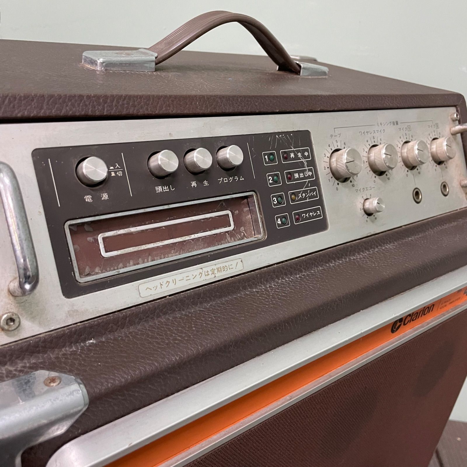 レア　カラオケエイト　クラリオン　ML-4010A ♭ Clarion クラリオン カラオケ8 ML-4010A VOCAL AMPLIFIER 通電のみ