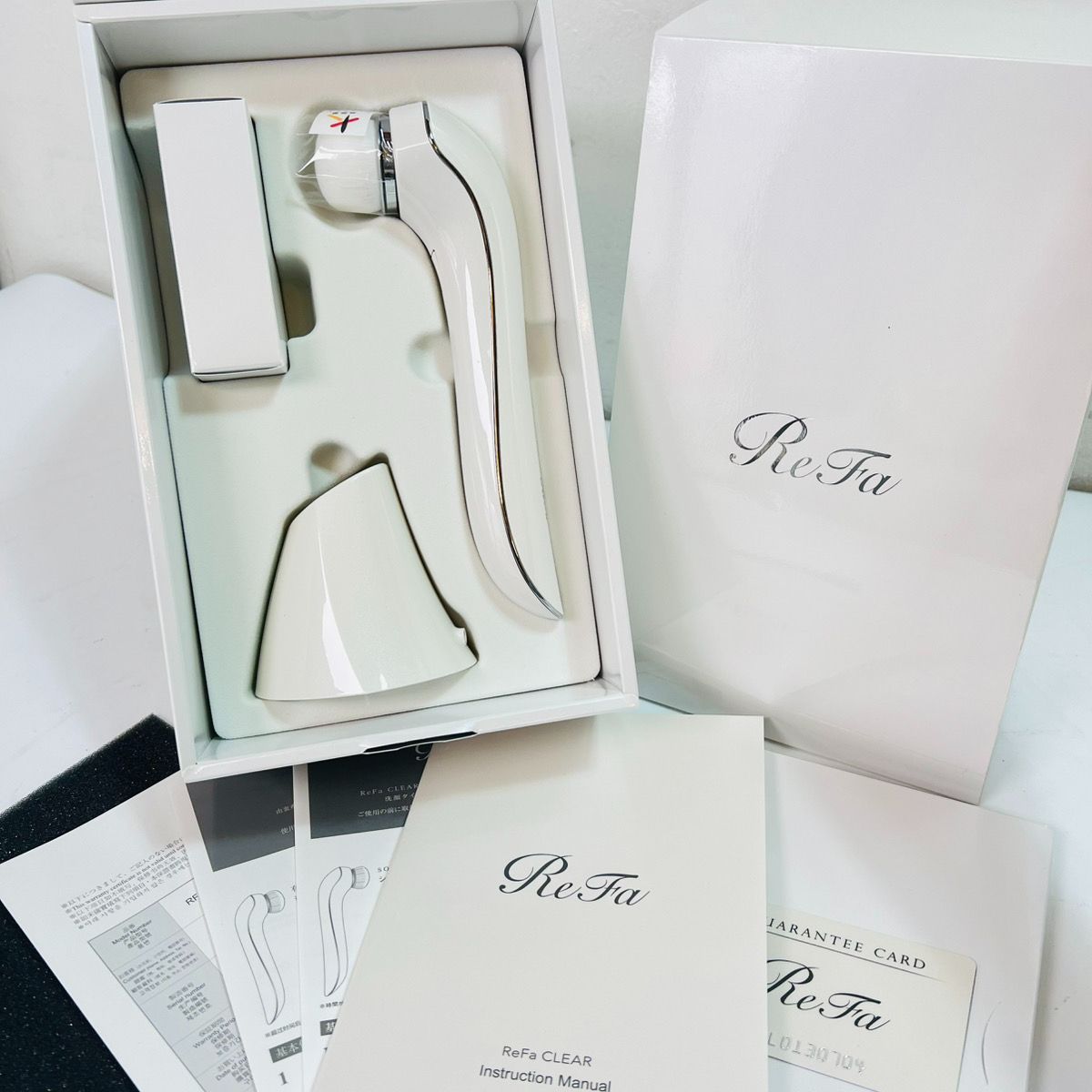 ☆美品☆ ReFa CLEAR リファクリア 電動洗顔ブラシ RF-CL2123B - メルカリ