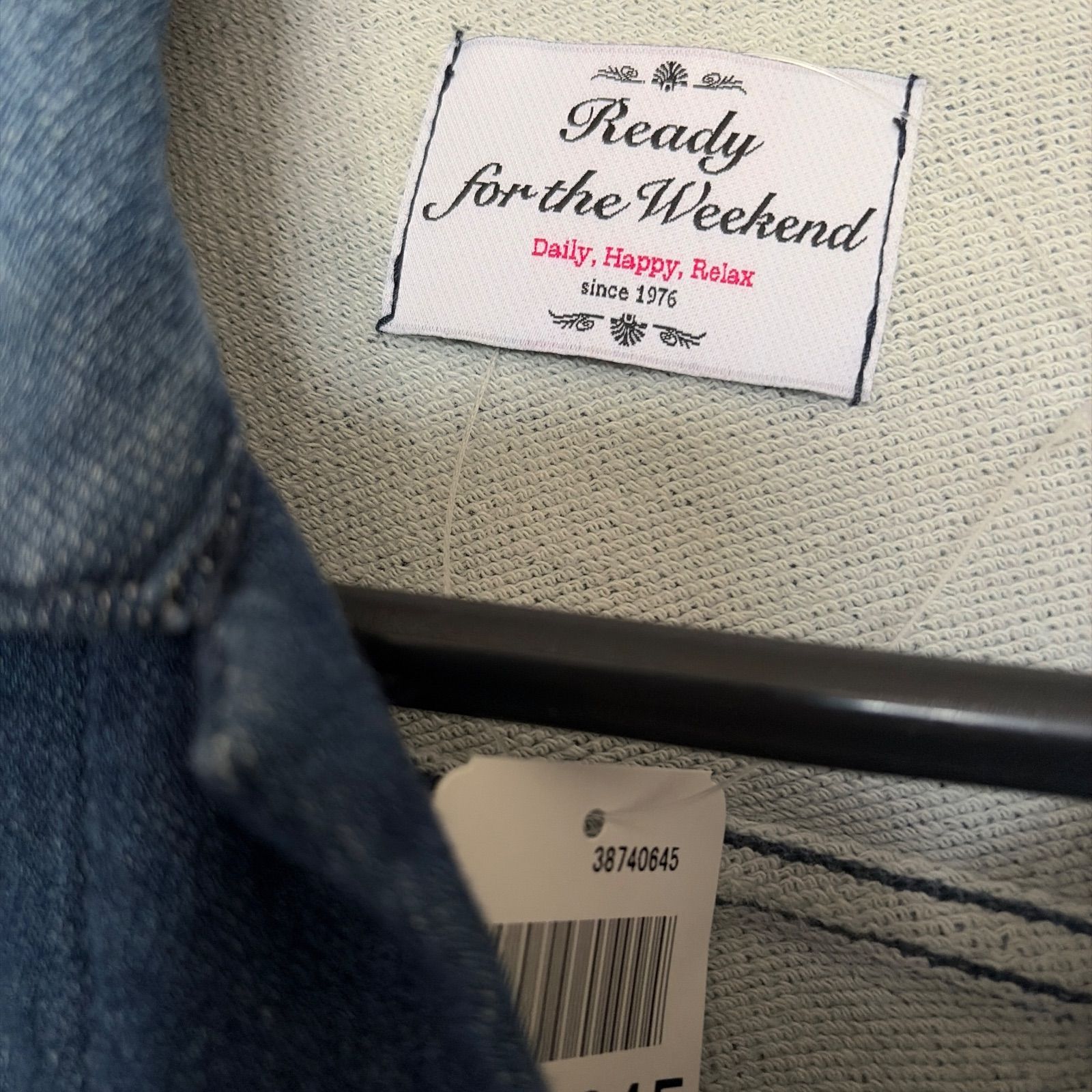 値下げ！【美品】IENA チノリメイクルーズ デニム ブルゾン Gジャン 大きめ IENA - IENA カラーチノリメイクルーズブルゾン サイズ 38の通販 by