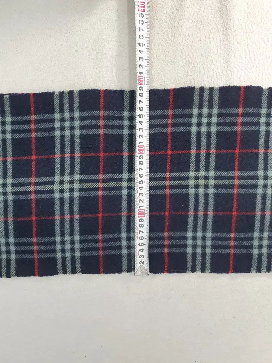バーバリー マフラー ラムウール チェック ネイビー Burberrys