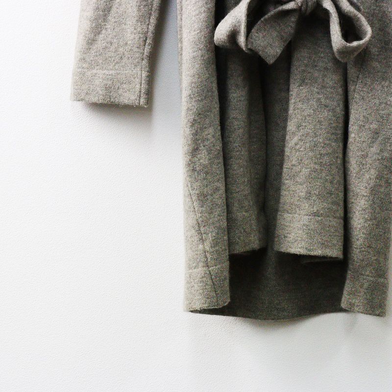 179 エヴァムエヴァ アルパカ ニット コート トップス ロングカーディガン 179 エヴァムエヴァ アルパカ ニット コート トップス ロングカーディガン