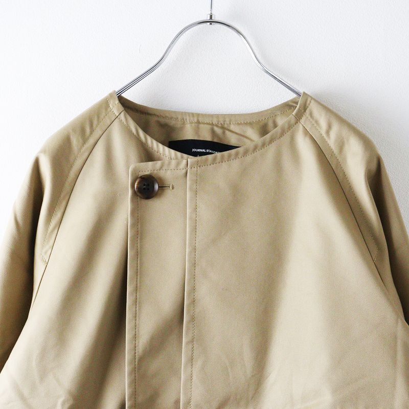 ジャーナルスタンダード C/PEギャバノーカラーショートトレンチ　38 JOURNAL STANDARD（ジャーナルスタンダード）の「C/PEギャバノーカラー