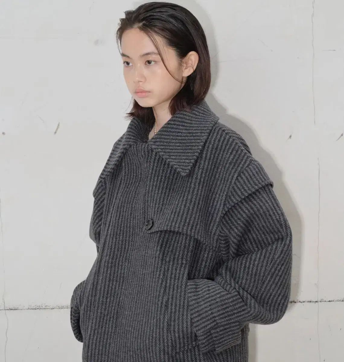 タイプサービス レイヤード ハーフコート (未使用新品)