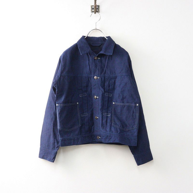 フォーティーファイブアール 45R 麦サテンのGジャンデニムジャケット 1
